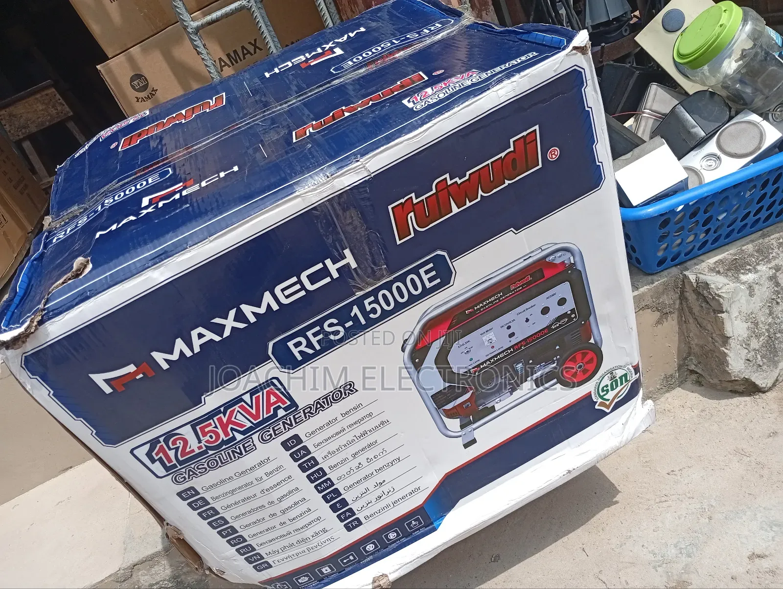 Original Maxmech Copper Generator 12.5kva