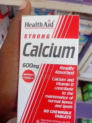 Healthaid Calcium 600mg X60 Chewable Tabs