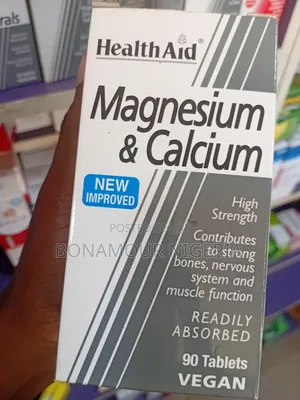 Healthaid Magnesium Calcium X90 Veg Tabs
