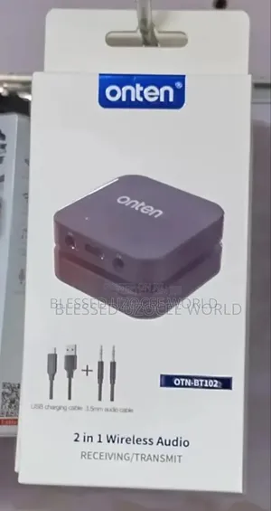 Onten 2 in 1 Wireless Bluetooth Audio Receiver + Transmitter