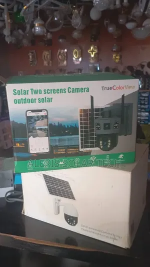 3 Lens Solar Ptz Camera