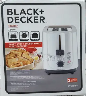 Black+Decker 2slice Pop-Up Toaster 1050w