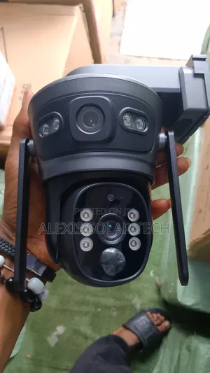 Ptz 3 Lens  Solar Camera
