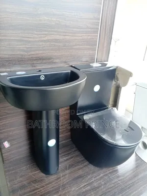 Executive Matte Black Surface Water Closet