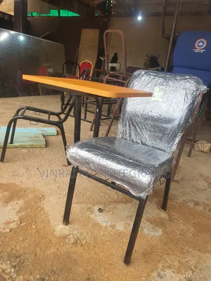 Student Chair With Storage Rack