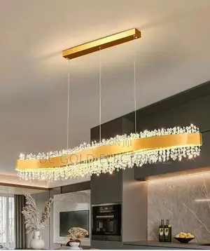 Modern Luxury Led Crystal Chandeliers Lightingfor Diningroom
