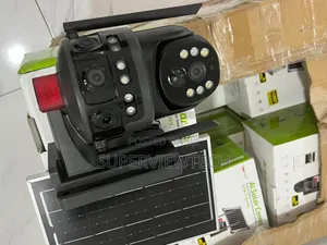 View Point 360 Degrees Rotating Solar CCTV Camera