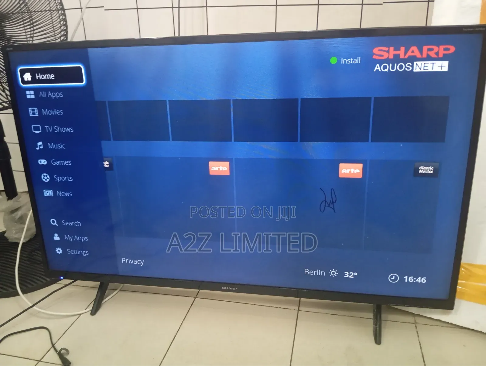 50inch Sharp Smart Tv