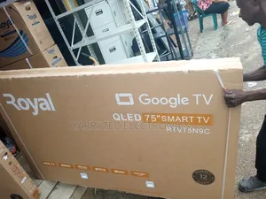 Royal Smart Google Television 75" With 2 Years Warranty