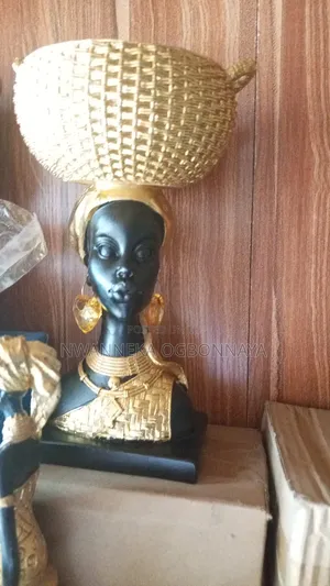 African Tribal Woman Figurines