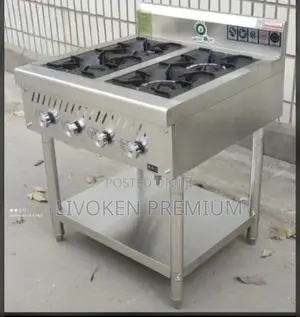 4 Burner Commercial Cooker