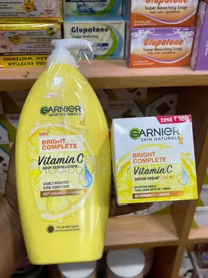 Garnier Bright Complete Vitamin C Body Lotion Face Cream