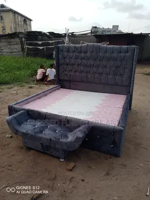Luxury High Back Rest Bedframe 6 by 6