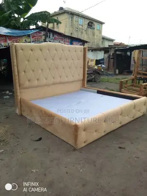 Upholstery Padded Luxury Bedframe 6 by 6