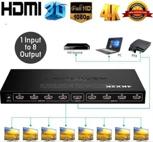  8 Port Hdmi Splitter 1×8 1 in 8
