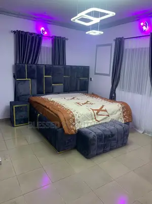 Quality Padded 6 by 6 Bedframe