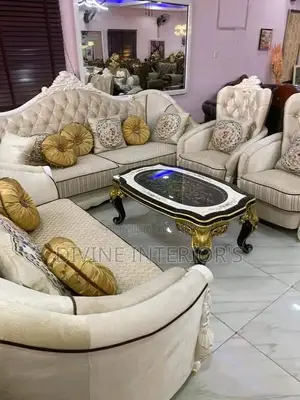 Luxurious Royal Sofa Chair Set