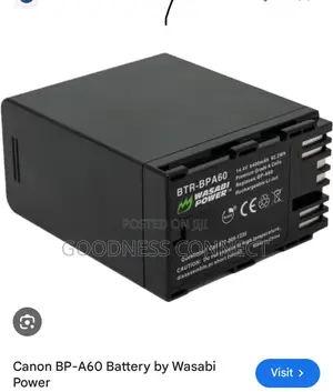 Canon Bp-a60 Battery