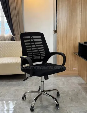Swivel Office Chair Without a Headrest