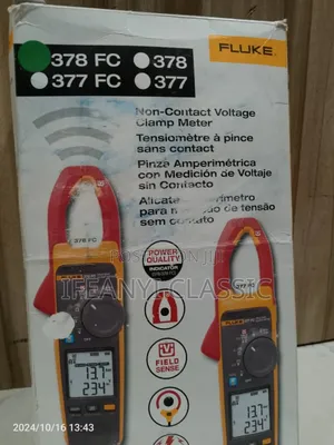 Fluke 378fc Non Contact Voltage Clamp Meter