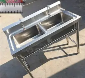 Double Industrial Sink