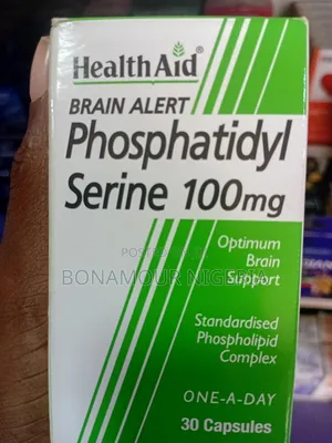 Healthaid Phosphatidyl Serine(Brain Alert) 100mg X30 Caps