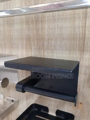 Matte Black Tissue Paper Holder