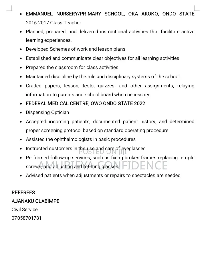 Customer Care Representative