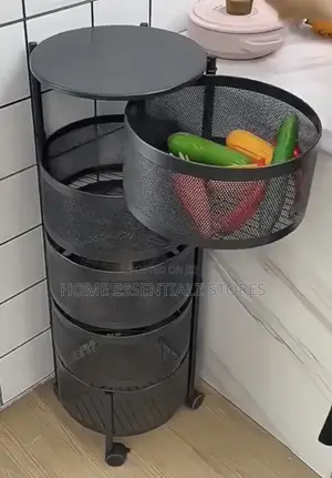Multifunctional Corner Storage Rack - 5 Layers