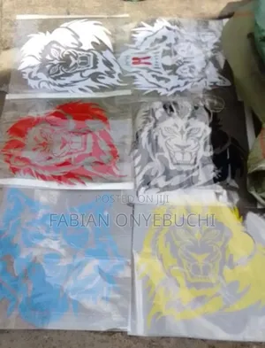 Lion Head Stickers