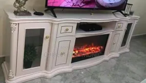 Fireplace in White Color