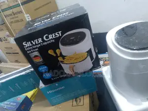 Premium Extra Large Air Fryer - 8l Silver Crest - Jd689b