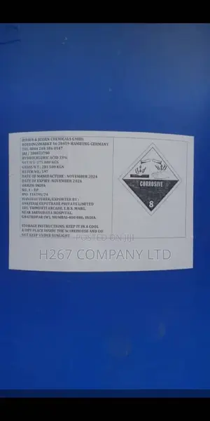 Hyrochloric Acid Drum