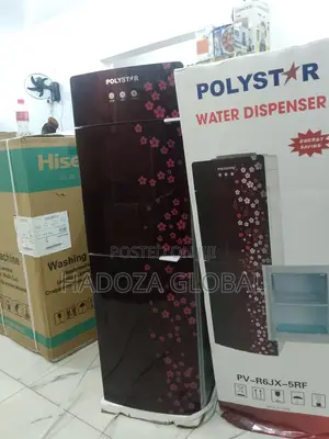 Zero Noise Polystar Water Dispenser + Fridge - Pv-r6jx-5rf