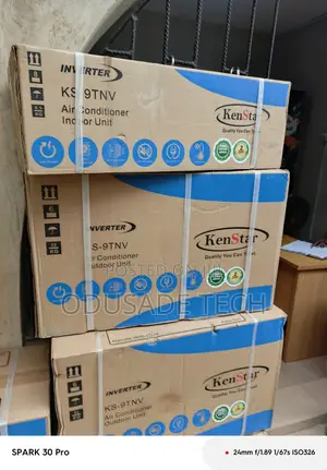 Kenstar 1hp Split Inverter Ac + Wall Kit