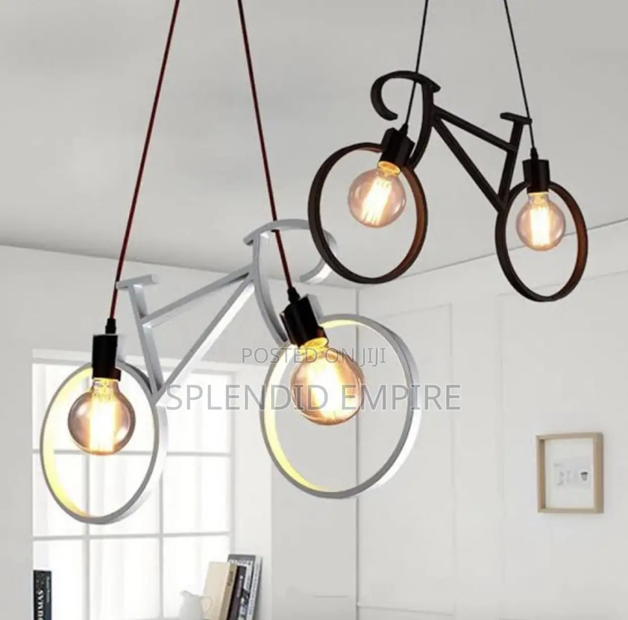 Bicycle Pending Drop Light Chandeliers