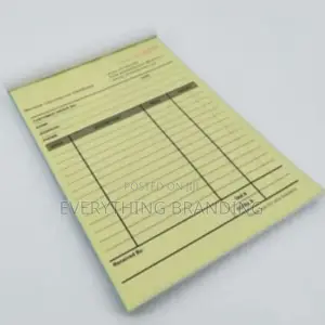 Delivery Receipt Book Print - For Dispatch Riders, Logistics Companies