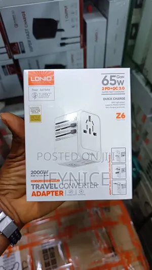 Ldnio Travel Adapter 65watts Adapter