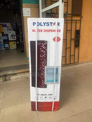 Polystar Two Taps Double Door Energy Saving Water Dispenser