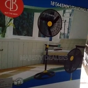 Standing Fan Ordinary Best Original Black