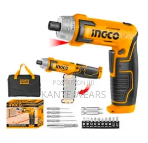 Ingco Cordless Screwdriver Set- 8v