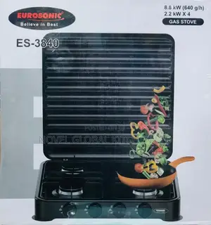 Eurosonic 4burner Gas Stove Table Top