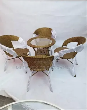 Rattan Outdoor Chairs and Table