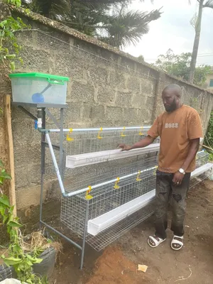 64 Birds Capacity Half Side Cage