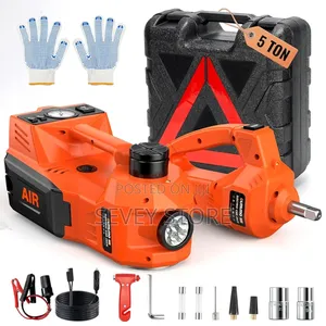 Electric Car Jack Kit, 5 Ton (11023 Lbs) 12v Hydraulic Car