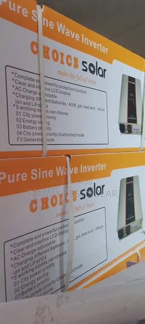 5kva/48v Choice Solar Inverter Very Much Available in Stock