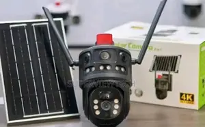Original 3 Lens 4g Solar Camera Auto