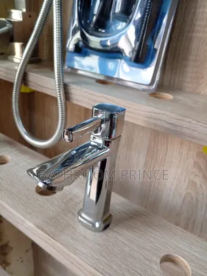Single Chrome Basin Tap