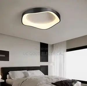 Modern Led Ceiling Lights Minimalist Black Whiteacrylic Lamp
