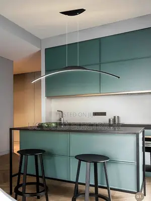 Minimalist Long Strip Led Chandeliers Home Hanging Pendant